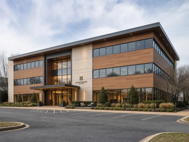 Outdated Suburban Office to Contemporary Timber-Tech Workplace